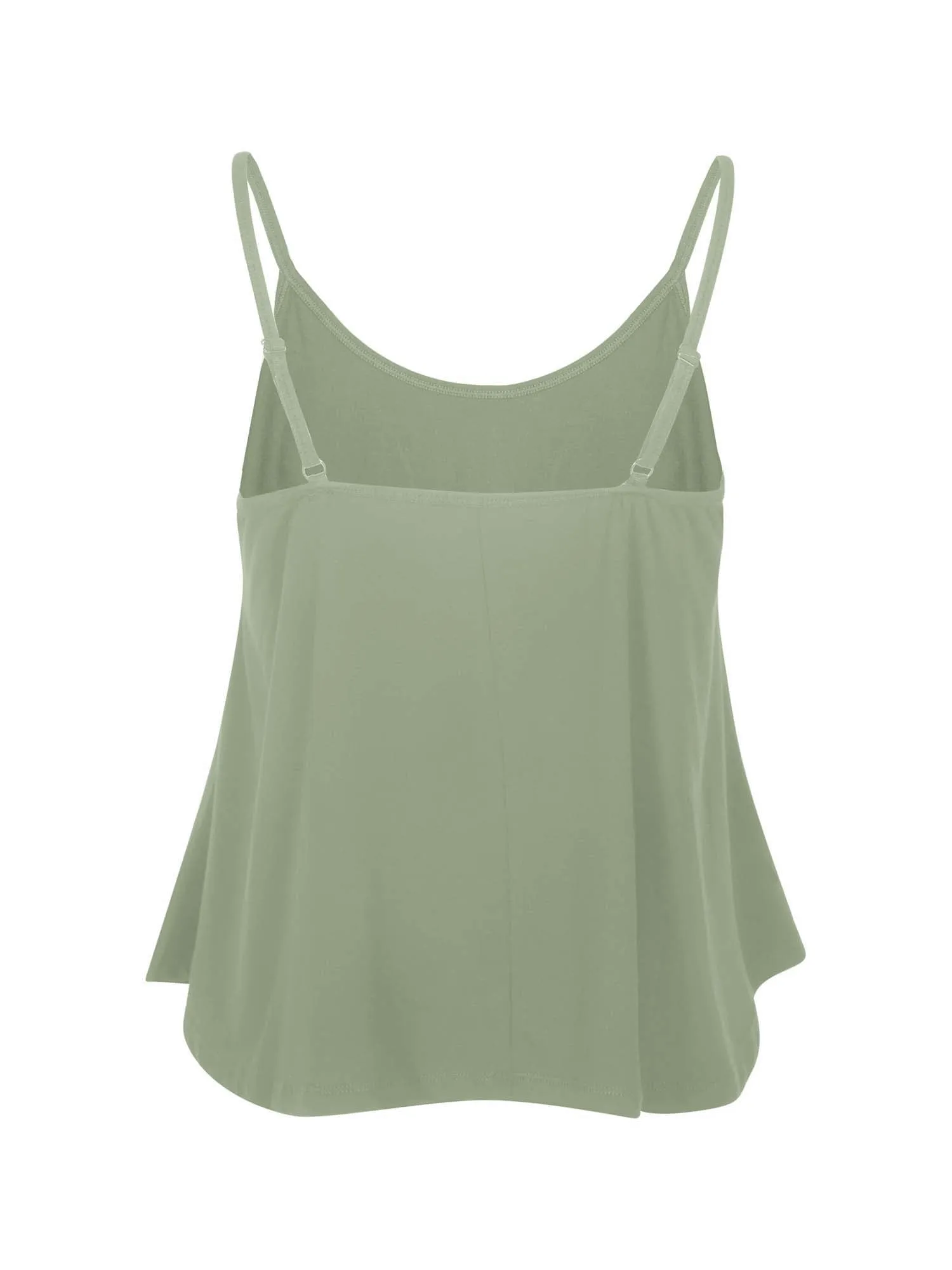 Bamboo Swing Singlet - Eucalyptus