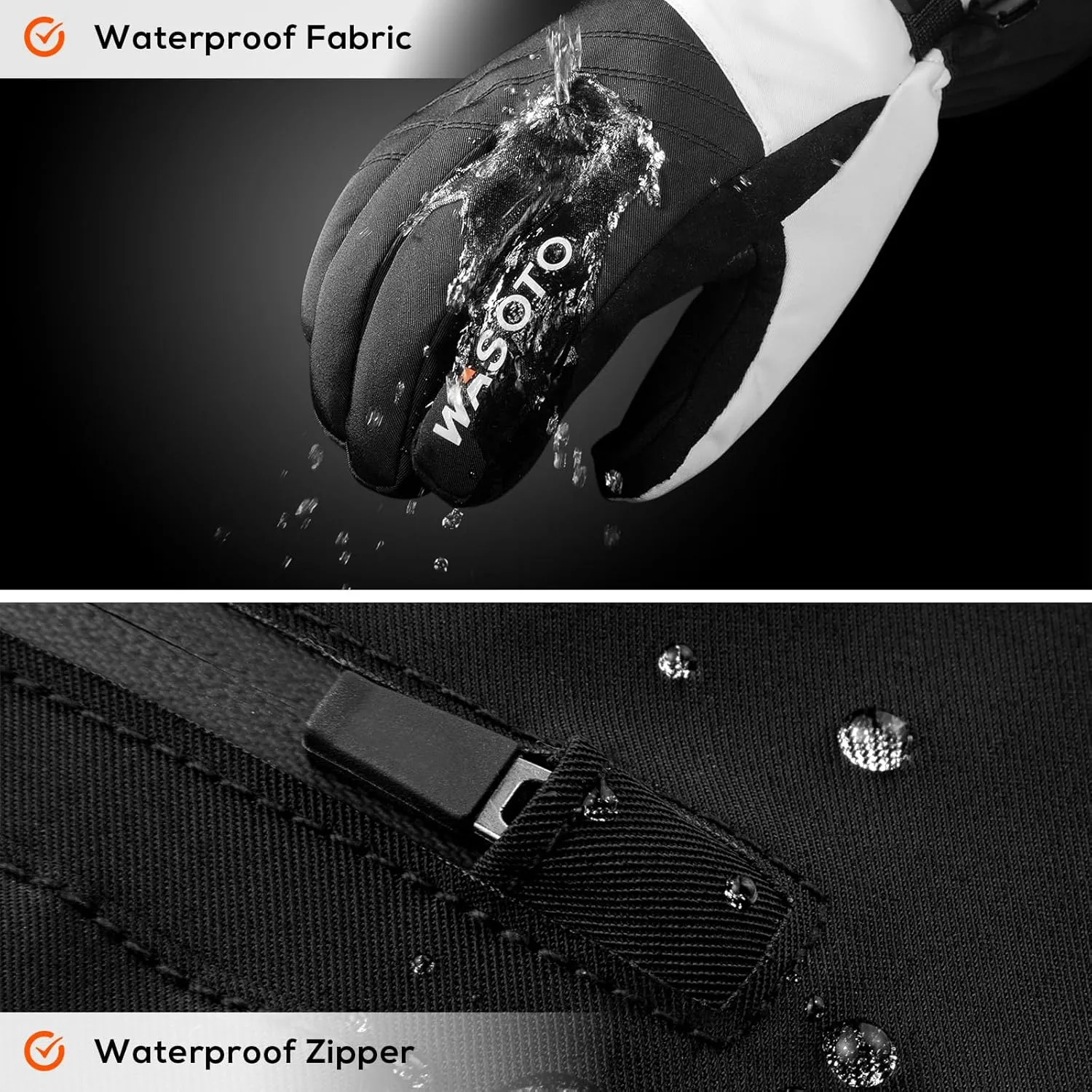 Heated Gloves for Men Women 7.4V Battery 22.2Wh Rechargeable Touchscreen Waterproof Electric Heated Gloves for Winter Outdoor Work Skiing Hiking Camping Ice Hockey