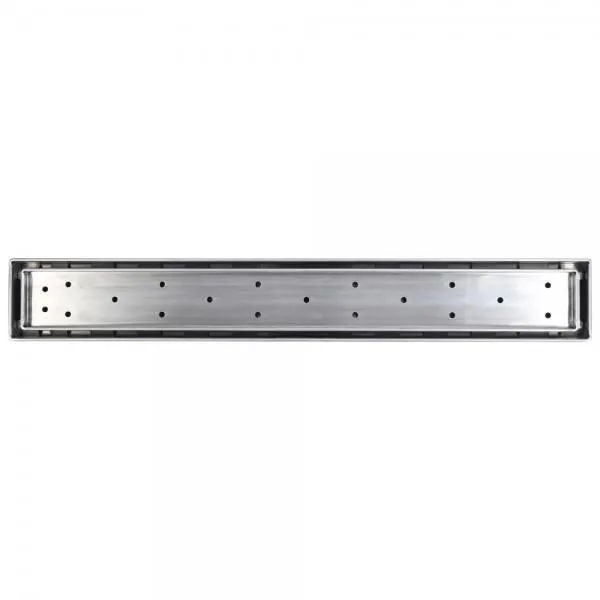 Marine Grade 316 Stainless Steel Linear Shower Drain (Trench and Grate Only)