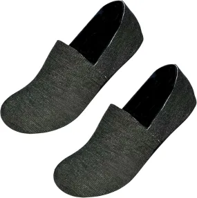 No Show Cushion Lounge Slipper Sock for Women with Anti-Skid Bottom and Heel Grippers