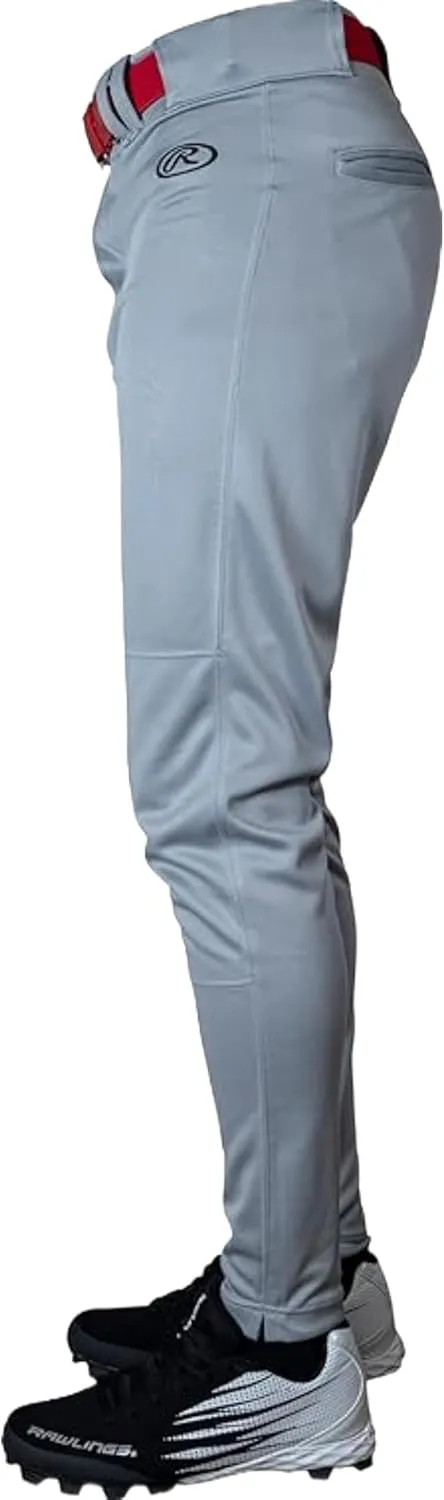 Rawlings Men's Launch Series Baseball Pants | Tapered Jogger Fit | Adult Sizes | Solid | Multiple Colors