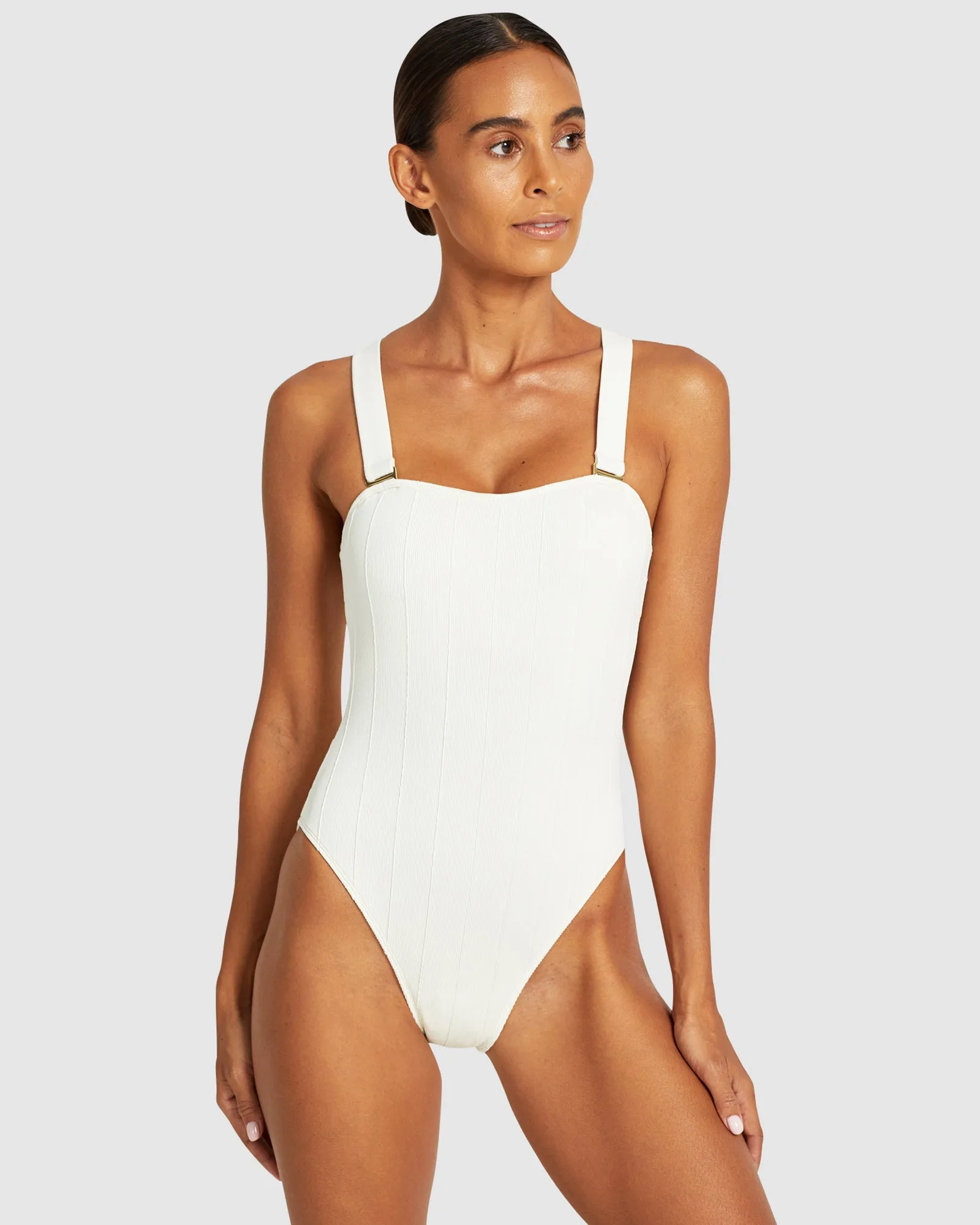 Slow Show - Creme - One Piece Swimsuit