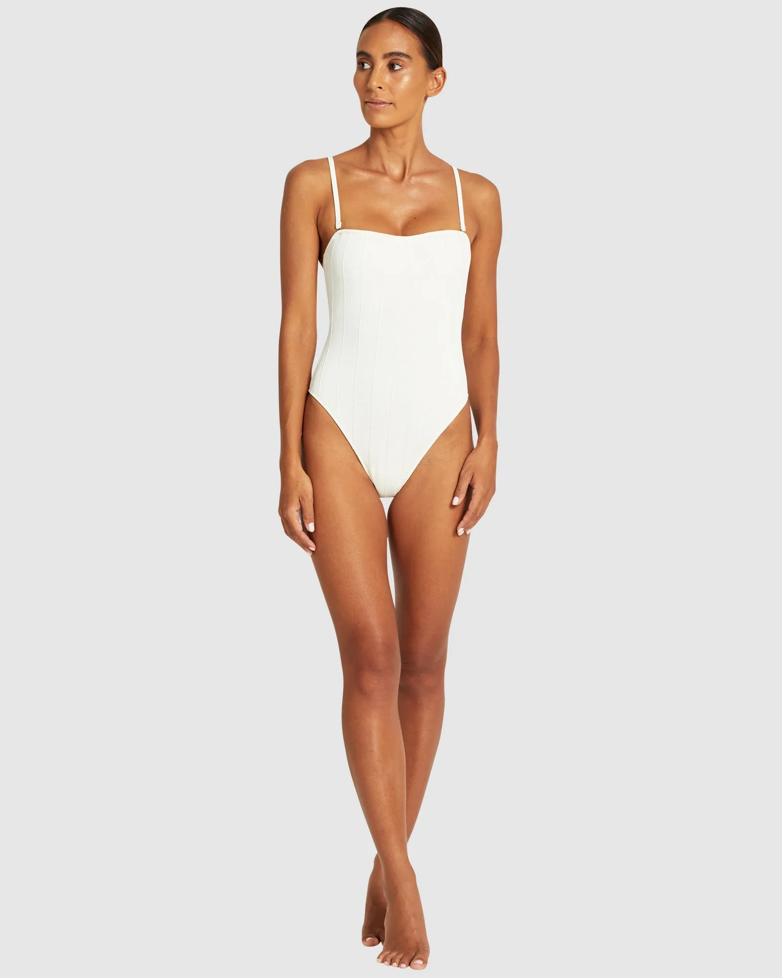 Slow Show - Creme - One Piece Swimsuit