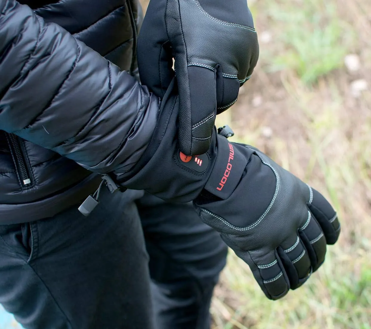Smilodon Heated Gloves, Unisex Rechargeable Battery Powered Electric Heating Glove