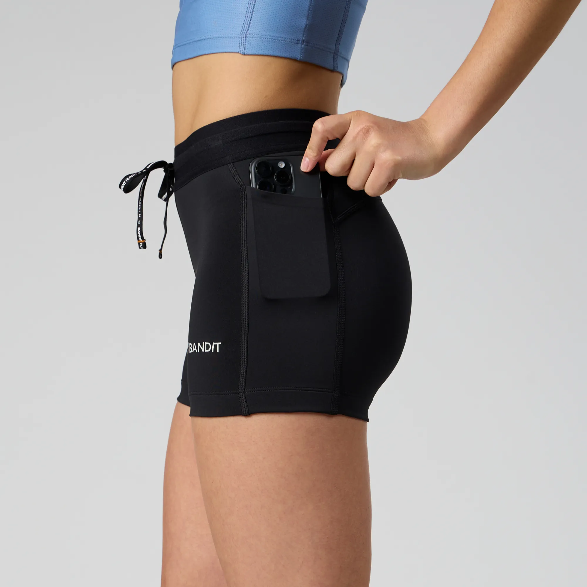 Stamina™ 3" Women's Compression Shorts - Black