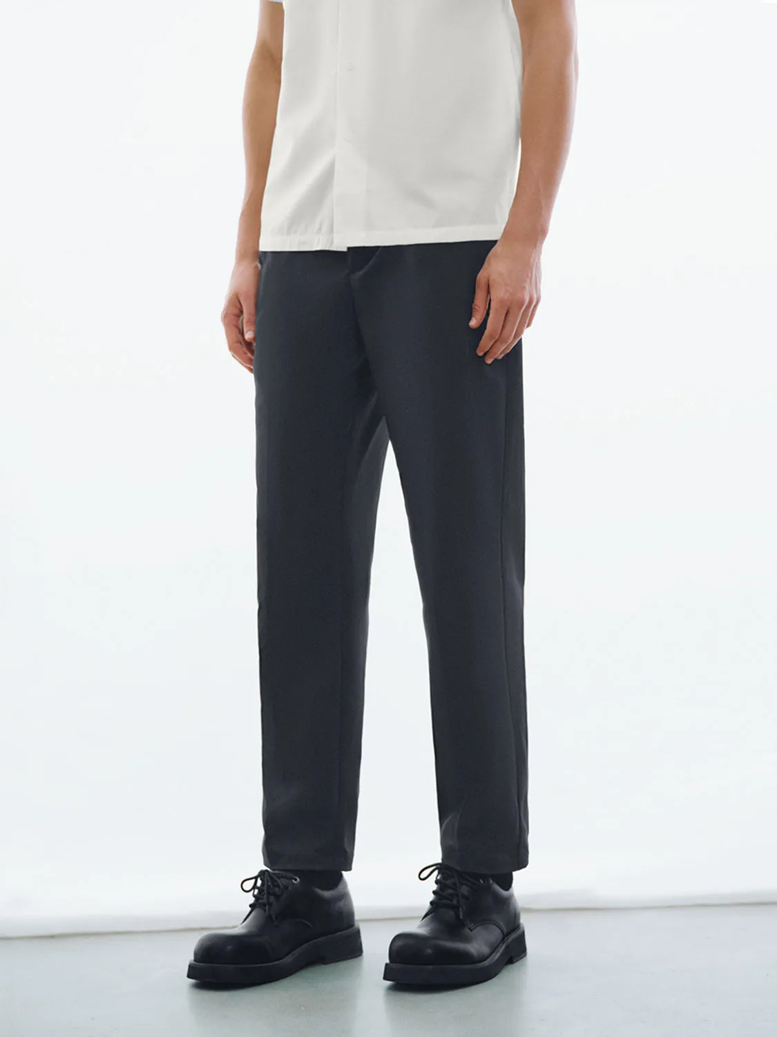 Tailored Straight Pants