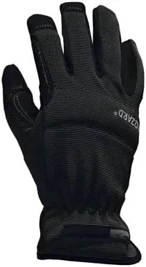 True Grip, Large, Mens, Black, Winter Blizzard Glove, With Touchscreen Finger, Pack of 3